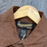 Vintage Independent Brown Button Shirt (XL)