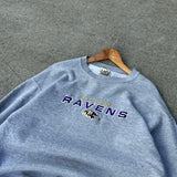 Vintage 90s Lee Sport Baltimore Ravens Crewneck (XL)