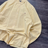 RALPH LAUREN BUTTON SHIRT (XL)