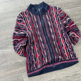 MERINO WOOLEN 3D KNIT SWEATER (XS)