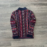MERINO WOOLEN 3D KNIT SWEATER (XS)