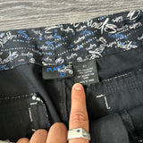Y2K PLANET8 ADJUSTABLE SHORTS (34")