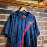 Vintage 2002 Barcelona Nike Football Jersey (XL)