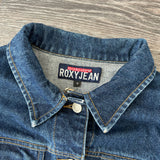 VINTAGE QUIKSILVER ROXY DENIM JACKET (S)