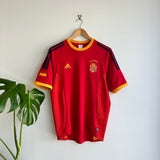 Vintage 2002 Spain Adidas Football Jersey (M)