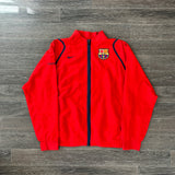 VINTAGE BARCELONA FOOTBALL JACKET (L)