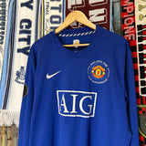 Vintage 2008 Manchester United Berbatov #9 Football (XXL)