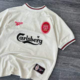 VINTAGE 1996/97 LIVERPOOL FOOTBALL (XS/S)