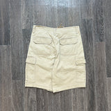 Vintage Cream Cargo Shorts (30")