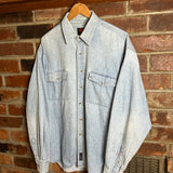 Vintage 90s CCC Long Sleeve Button Shirt (XL)