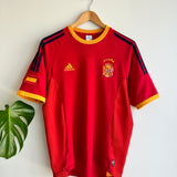 Vintage 2002 Spain Adidas Football Jersey (M)