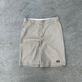 Dickies Cream Boxy Loose Shorts (38")