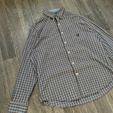 Chaps Brown Button Shirt (M)