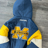 VINTAGE 90S MICHIGAN STARTER JACKET (M)