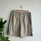 Chisel Cream Cargo Shorts (34)