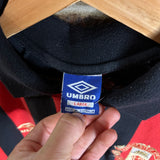 Vintage 90s Man United Umbro Polo Shirt (L)