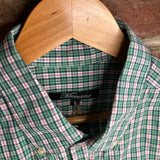 Cropped Checkered Button Shirt (M)