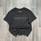 Essentials Black Tee (XXL)