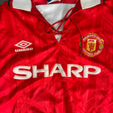 1992/94 MANCHESTER UNITED UMBRO FOOTBALL (L)