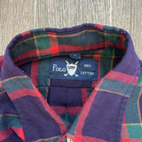 Vintage Polo Checkered Button Shirt (L)