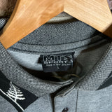 Vintage NZ Grey Polo Shirt (L)