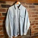 Vintage 90s CCC Long Sleeve Button Shirt (XL)