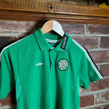 Vintage 2000s Celtic Umbro Polo Shirt (XXS)