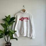 Vintage 1987 Boston White Hoodie (M)