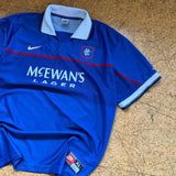 1997/99 RANGERS FOOTBALL JERSEY (L)