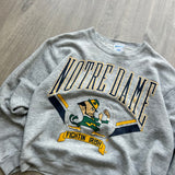 Vintage Notre Dame Cropped Crewneck (XS/S)