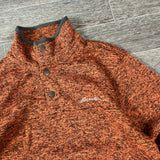 VINTAGE QUARTER BUTTON FLEECE (M)