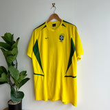 Vintage Brazil Nike Football Jersey (L/XL)