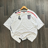 Vintage 2007 England Gerrard #4 Football (XXXL)