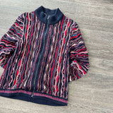 MERINO WOOLEN 3D KNIT SWEATER (XS)