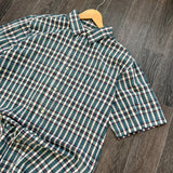 Nautica Checkered Button Shirt (XL)