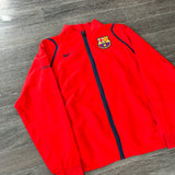 VINTAGE BARCELONA FOOTBALL JACKET (L)