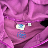 Y2K ADIDAS PURPLE ZIPUP (XS)