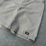 Dickies Cream Boxy Loose Shorts (38")