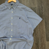 Ralph Lauren Checkered Button Shirt (XXL)