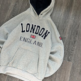 LONDON ENGLAND GREY HOODIE (XS)