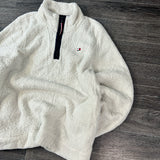 TOMMY HILFIGER HALF ZIP FLEECE (M)