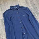 Ralph Lauren Navy Button Shirt (S)