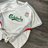 VINTAGE 2008 LIVERPOOL FOOTBALL (XL)