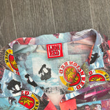 VINTAGE LION RED BUTTON (XXL)