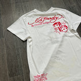 Y2K Ed Hardy Graphic Tee (M)