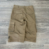 Y2K BROWN CARGO SHORTS (30")