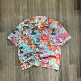 VINTAGE LION RED BUTTON (XXL)