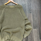 Mr Simple Waffle Sweater (L)