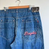 Vintage Y2K Eagles Jorts (34)