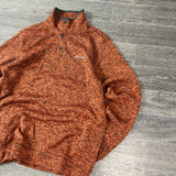VINTAGE QUARTER BUTTON FLEECE (M)